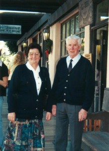 Breda Gorey with her husband Bill.